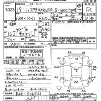 Subaru STELLA лот № 3025 оценка R  с аукциона в Японии 6