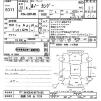 Renault KANGOO лот № 6011 оценка 3.5  с аукциона в Японии 6