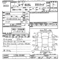 Daihatsu MOVE лот № 3033 оценка R  с аукциона в Японии 2