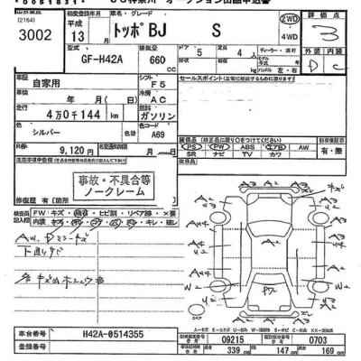 Mitsubishi TOPPO BJ  с аукциона в Японии