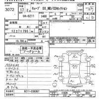 Nissan CUBE лот № 3072 оценка 3.5  с аукциона в Японии 7