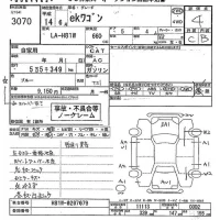 Mitsubishi EK WAGON лот № 3070 оценка 4  с аукциона в Японии 6