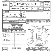 Suzuki WAGON R лот № 3065 оценка 3.5  с аукциона в Японии 10