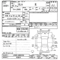 Daihatsu TANTO лот № 3091 оценка R  с аукциона в Японии 6