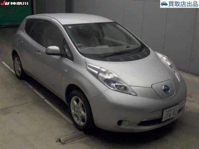 Nissan LEAF  с аукциона в Японии
