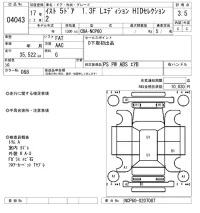 Toyota IST лот № 4043 оценка 3.5  с аукциона в Японии 8