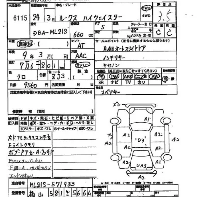 Nissan ROOX  с аукциона в Японии