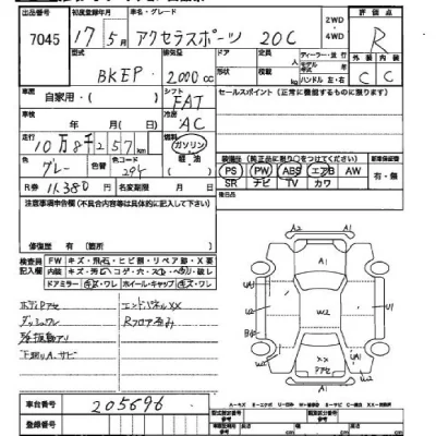 Mazda AXELA  с аукциона в Японии