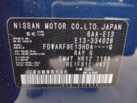 Nissan NOTE лот № 544 оценка   с аукциона в Японии 5