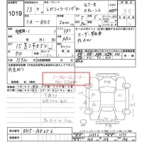 Subaru LEGACY лот № 1019 оценка 3.5  с аукциона в Японии 6