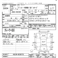 Toyota PASSO лот № 3004 оценка 3.5  с аукциона в Японии 5