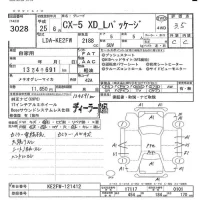 Mazda CX-5 лот № 3028 оценка 3.5  с аукциона в Японии 5