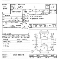 Subaru LUCRA лот № 8541 оценка 3.5  с аукциона в Японии 5