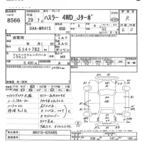 Suzuki HUSTLER лот № 8566 оценка R  с аукциона в Японии 5