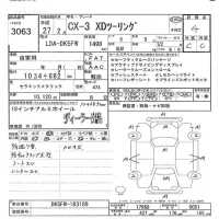 Mazda CX-3 лот № 3063 оценка 4  с аукциона в Японии 5
