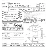 Mazda CX-5 лот № 3070 оценка 3.5  с аукциона в Японии 5