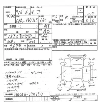 Nissan MOCO лот № 1092 оценка 3.5  с аукциона в Японии 7