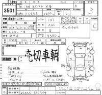 Suzuki SWIFT лот № 3501 оценка 3  с аукциона в Японии 2