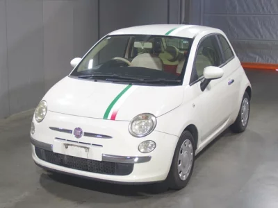 Fiat 500  с аукциона в Японии