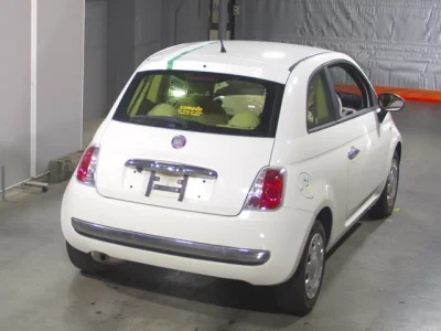 Fiat 500  с аукциона в Японии