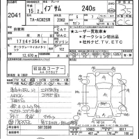 Toyota IPSUM лот № 2041 оценка 3.5  с аукциона в Японии 5