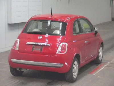 Fiat 500  с аукциона в Японии
