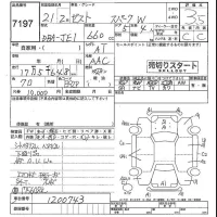 Honda ZEST лот № 7197 оценка 3.5  с аукциона в Японии 4