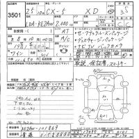 Mazda CX-5 лот № 3501 оценка 3.5  с аукциона в Японии 5