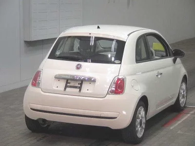 Fiat 500  с аукциона в Японии