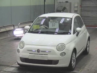 Fiat 500  с аукциона в Японии