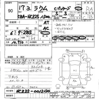 Toyota RAUM лот № 90 оценка RA  с аукциона в Японии 5