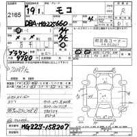 Nissan MOCO лот № 2165 оценка R  с аукциона в Японии 5