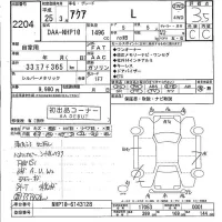 Toyota AQUA лот № 2204 оценка 3.5  с аукциона в Японии 5