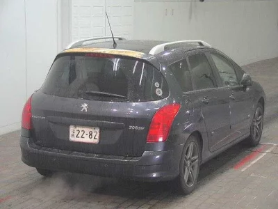 Peugeot 308  с аукциона в Японии