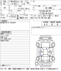 Nissan CLIPPER RIO лот № 3075 оценка 4.5  с аукциона в Японии 5