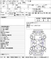 Subaru LEGACY OUTBACK лот № 5054 оценка 3.5  с аукциона в Японии 5