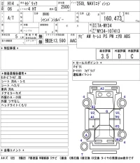 Nissan CEDRIC лот № 5014 оценка 3.5  с аукциона в Японии 5