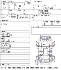 Nissan SUNNY лот № 5073 оценка R  с аукциона в Японии 5