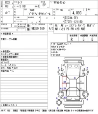 Nissan LEAF лот № 54 оценка R  с аукциона в Японии 5