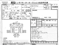 Isuzu TRUCK лот № 1049 оценка RA  с аукциона в Японии 4