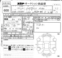 Mercedes-Benz A CLASS лот № 600 оценка 4.5  с аукциона в Японии 6