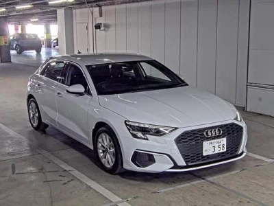 Audi A3  с аукциона в Японии