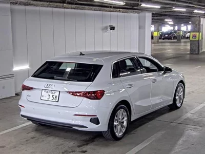 Audi A3  с аукциона в Японии