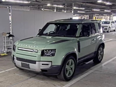 Rover DEFENDER  с аукциона в Японии