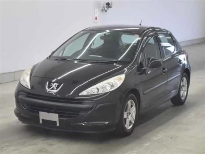 Peugeot 207  с аукциона в Японии
