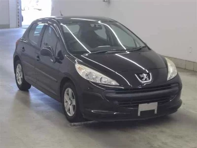 Peugeot 207  с аукциона в Японии