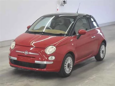 Fiat 500  с аукциона в Японии