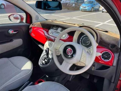 Fiat 500  с аукциона в Японии