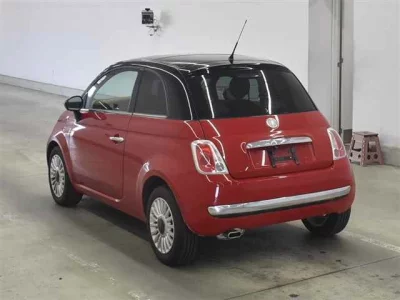 Fiat 500  с аукциона в Японии