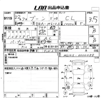 Daihatsu Boon лот № 9119 оценка 3.5  с аукциона в Японии 5